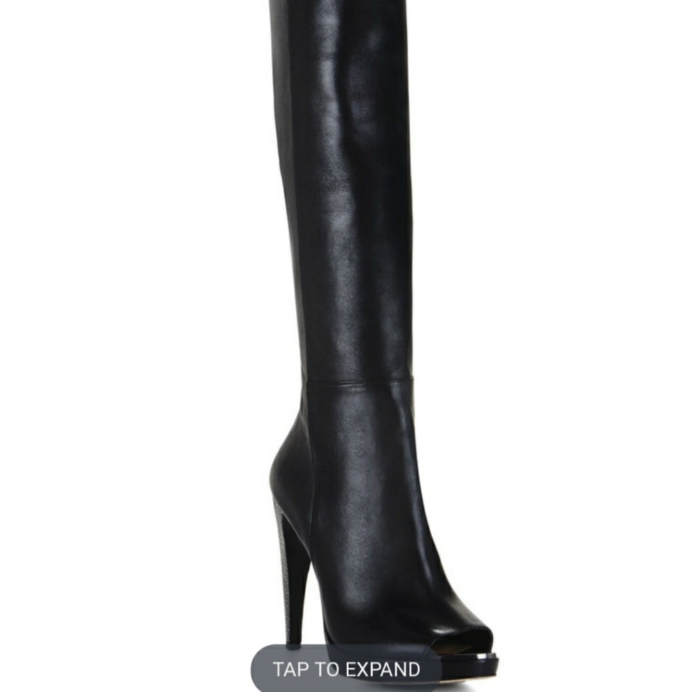 HERVE LEGER BOOTS SIZE 8 - Picture 4 of 8
